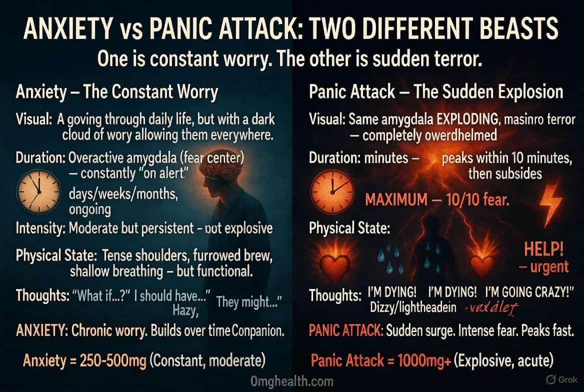 Anxiety Aur Panic Attack Mein Farq — 7 Dangerous Signs Aur Powerful Relief Tips