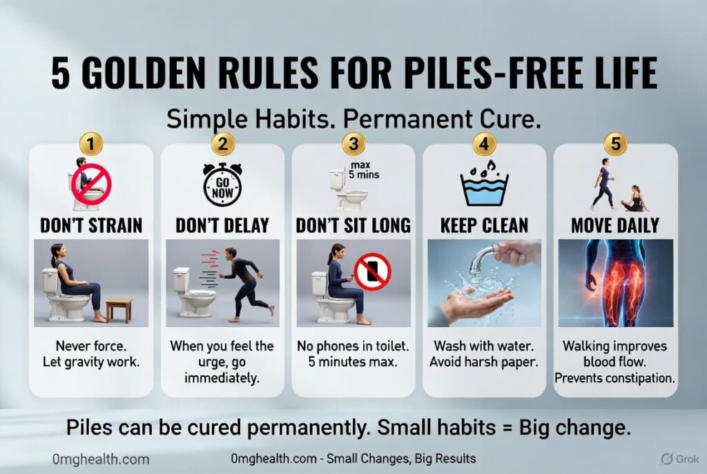 Piles ka permanent ilaj Ayurvedic — triphala isabgol aloe vera neem infographic
