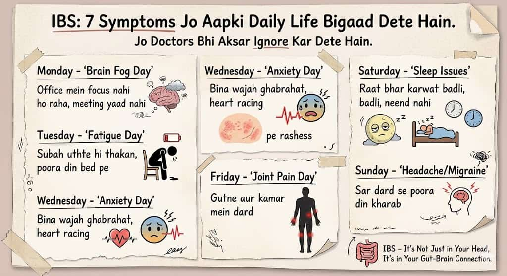 IBS kya hota hai symptoms hindi — 7 signs jo doctors bhi miss kar dete hain