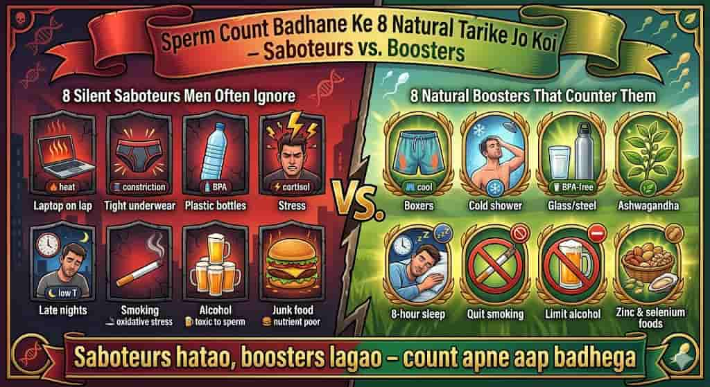 Sperm Count improve karne ke natural tarike hindi 90 day protocol — ashwagandha coq10 week by week plan