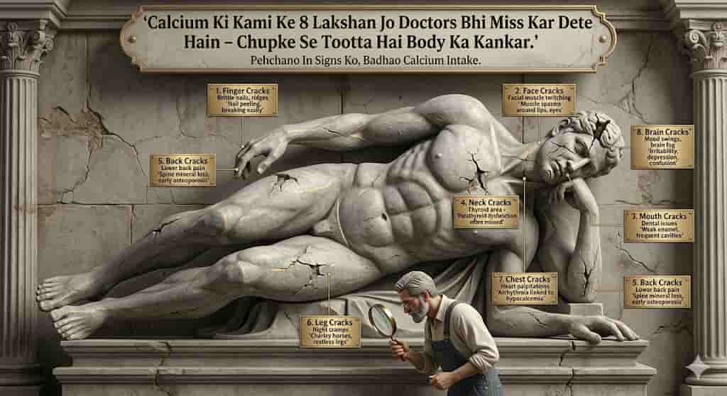 calcium ki kami ke lakshan hindi — 8 warning signs jo doctors miss kar dete hain