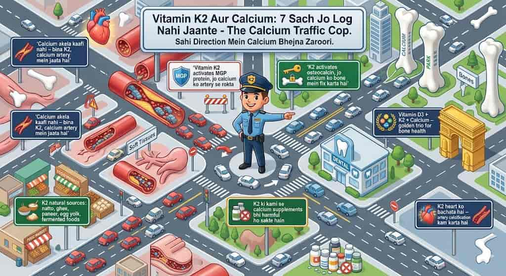 vitamin k2 aur calcium connection hindi food sources mk7 supplement chart