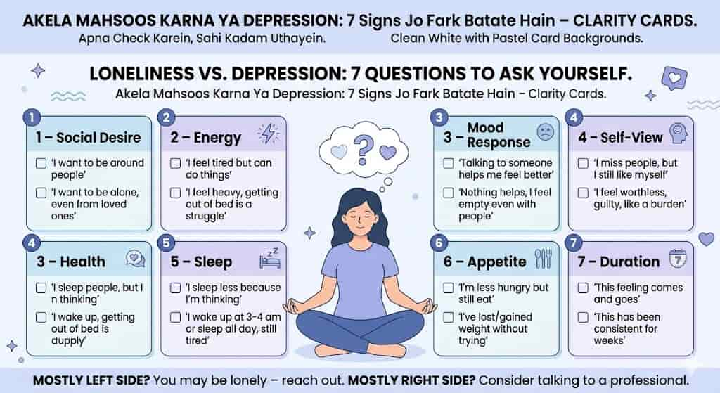 loneliness aur depression mein farq hindi — treatment approach connection therapy PHQ-9