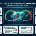 sgpt sgot kya hota hai liver report hindi — 7 sach normal range AST ALT ratio table
