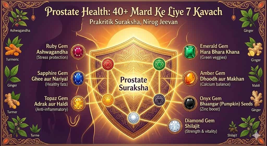 Prostate ke liye diet — tamatar pumpkin seeds green tea broccoli anar diet chart Hindi